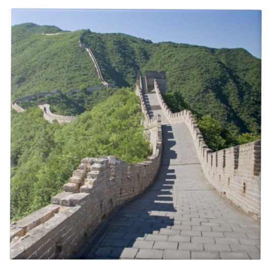 Die große Wand der China in Peking, China Fliese (Vorderseite)