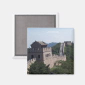 Die große Wand des Souvenirmagneten der China Magnet (Vorderseite/Rückseite)