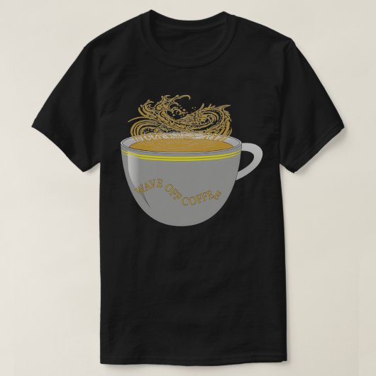 DIE GROSSE WEGE DES KAFFEES T-Shirt (Design vorne)