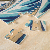 Die große Welle an Kanagawa-Puzzlespiel Puzzle (Seite)