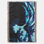 Die große Welle Decke (Vorderseite Vertikal)