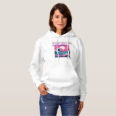 Die große Welle der Daten Hoodie (Vorne ganz)