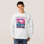 Die große Welle der Daten T-Shirt (Vorne ganz)