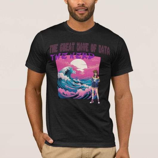Die große Welle der Daten T-Shirt (Vorderseite)