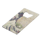 Die große Welle der Honeydew Melon Kunsthandwerk Geldbeutel Flaschenöffner (Vorderseite Schrägansicht)