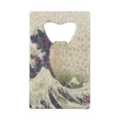 Die große Welle der Honeydew Melon Kunsthandwerk Geldbeutel Flaschenöffner (Rückseite)