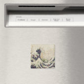Die große Welle der Honeydew Melon Kunsthandwerk Magnet (In Situ (Geschirrspüler))