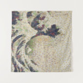 Die große Welle der Honeydew Melon Kunsthandwerk Wandteppich (Vorderseite (Horizontal))