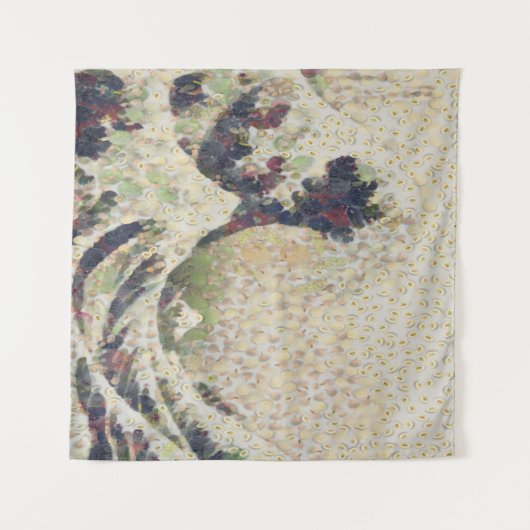 Die große Welle der Honeydew Melon Kunsthandwerk Wandteppich (Vorderseite (Horizontal))