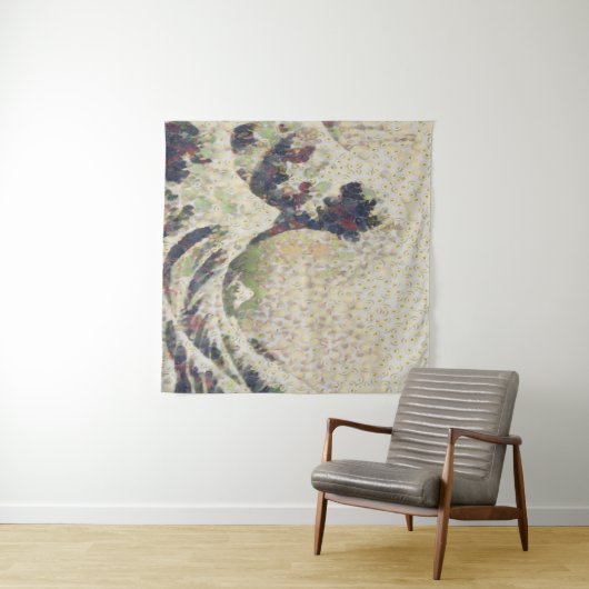 Die große Welle der Honeydew Melon Kunsthandwerk Wandteppich (Beispiel (Horizontal))