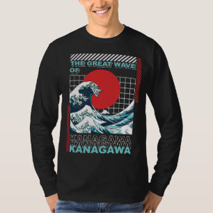 Die große Welle der japanischen Kunst Kanagawa Hok T-Shirt