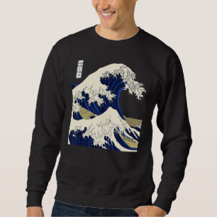 Die große Welle der japanischen Kunst von Kanagawa Sweatshirt