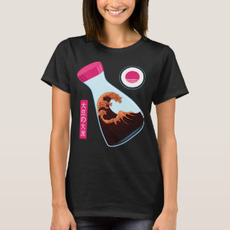 Die große Welle der Sojasauce T-Shirt