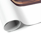 Die große Welle des Kaffees Geschenkpapier (Rolleneckpunkt)