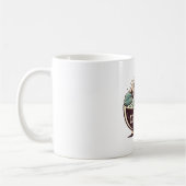 Die große Welle des Kaffees Kaffeetasse (Links)