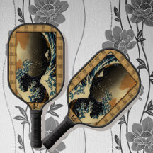 Die große Welle des Vintagen japanischen Künstlers