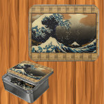 Die große Welle des Vintagen japanischen Künstlers Puzzle<br><div class="desc">Es sind die kleinen Details,  die das große Rätsel machen! Die Illustration zeigt das Kunstwerk "The Great Wave",  ein berühmtes Gemälde des japanischen Künstlers Hokusai. Ideal für ein Geschenk.</div>