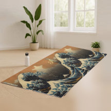 Die große Welle des Vintagen japanischen Künstlers