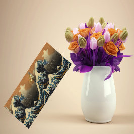 Die große Welle des Vintagen japanischen Künstlers Yogamatte