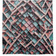 Die große Welle eines Pastelllabyrinths.