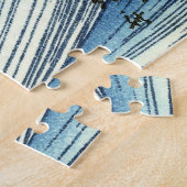 Die große Welle Farbe | Hokusai | Puzzle (Seite)
