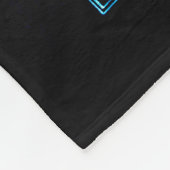 Die große Welle Fleecedecke (Ecke)