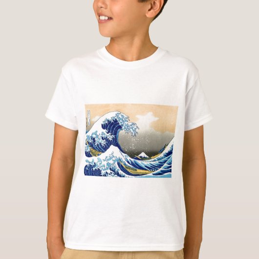 Die große Welle - Hokusai T-Shirt (Vorderseite)