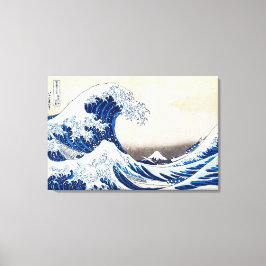 Die Große Welle in Kanagawa von Katsushika Hokusai Leinwanddruck