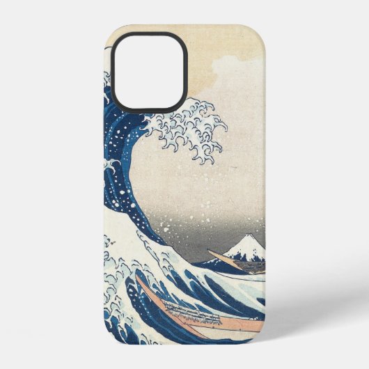 Die große Welle iPhone Hülle (Rückseite)