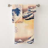 Die große Welle - japanische Kunst Badhandtuch Set (Insitu)
