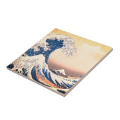 Die große Welle - Japanische Kunst Fliese (Seite)