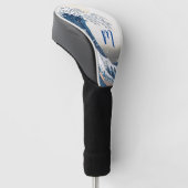 Die große Welle - japanische Kunst Golf Headcover (angewinkelt)