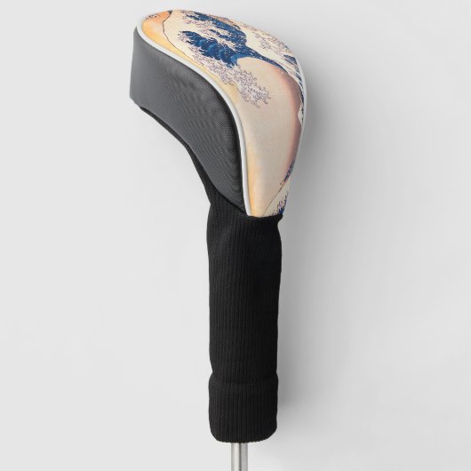 Die große Welle - japanische Kunst Golf Headcover (angewinkelt)