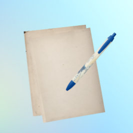 Die große Welle - japanische Kunst Kugelschreiber