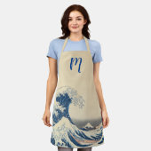 Die große Welle - japanische Kunst Schürze (Getragen)