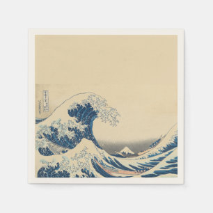 Die große Welle - japanische Kunst Serviette