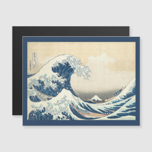Die Große Welle - Japanische magnetische Postkarte