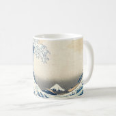 Die große Welle Kaffeetasse (VorderseiteRechts)