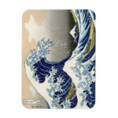 Die große Welle Kanagawa - Katsushika Hokusai Magnet (Vertikal)