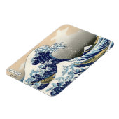 Die große Welle Kanagawa - Katsushika Hokusai Magnet (Linke Seite)