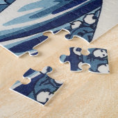 Die große Welle Kanagawa - Katsushika Hokusai Puzzle (Seite)