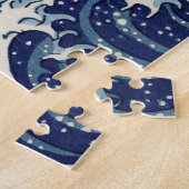 Die große Welle Kanagawa von Katsushika Hokusai Puzzle (Seite)