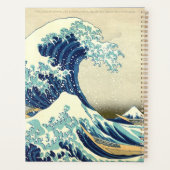 Die große Welle – Katsushika Hokusai – Benutzerdef Planer (Rückseite)