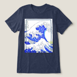Die Große Welle - Kunst des 19. Jahrhunderts Tri-Blend Shirt