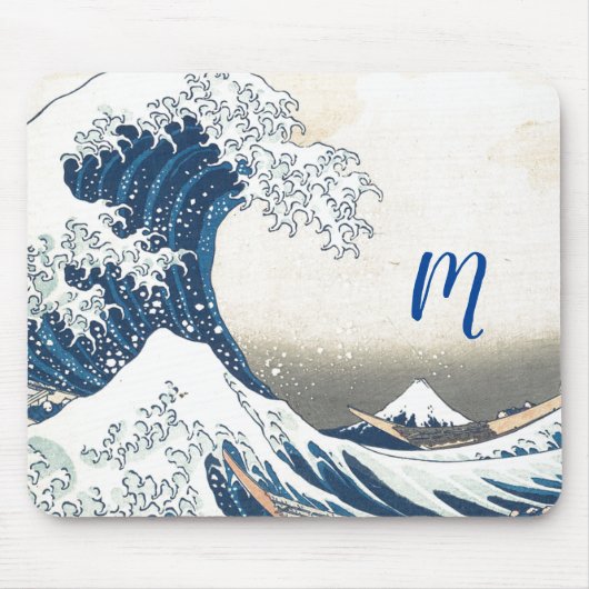 Die große Welle Mousepad (Vorne)