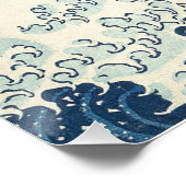 Die große Welle Poster (Ecke)