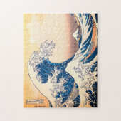 Die große Welle Puzzle (Vertikal)