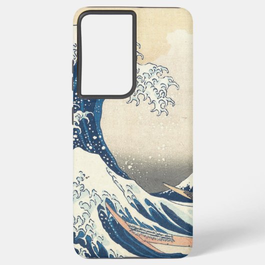 Die große Welle Samsung Galaxy Hülle (Rückseite)