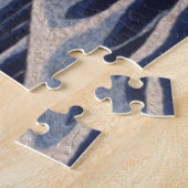 Die große Welle starrt Nacht Puzzle (Seite)