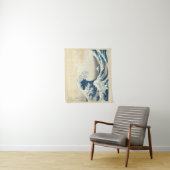 Die große Welle - Vintage japanische Kunst Wandteppich (Beispiel)